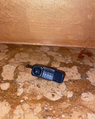 Telefono nero vintage Barbie Generation Girl