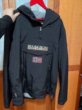 Abrigo Napapijri Negro Talla M