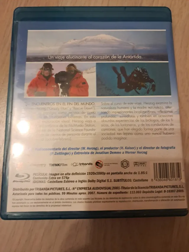 Blu-ray Incontri alla Fine del Mondo Werner Herz