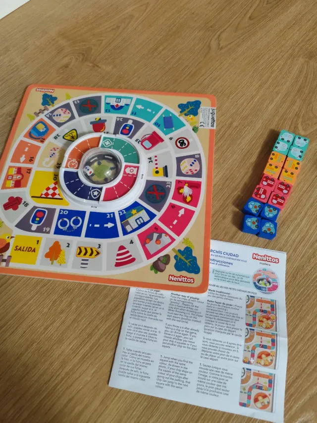 Juego de mesa Mi Primer Parchís Ciudad