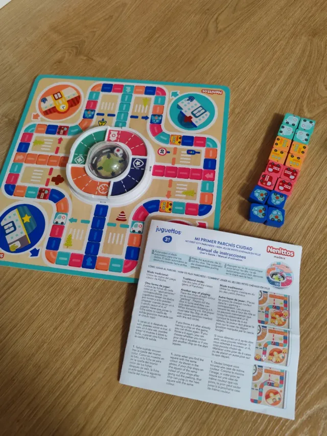 Juego de mesa Mi Primer Parchís Ciudad