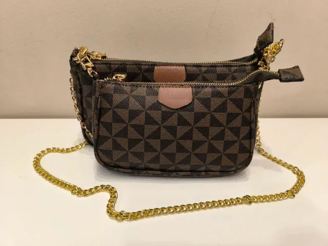 A ESTRENAR Bolso doble con cadena