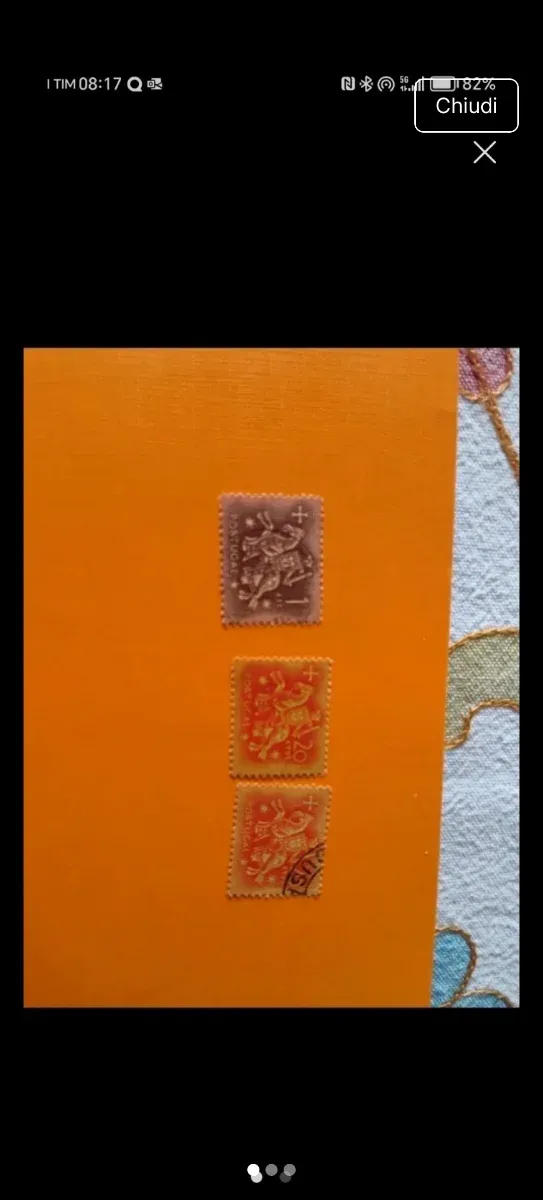 3 Francobolli Portoghesi Anni '60