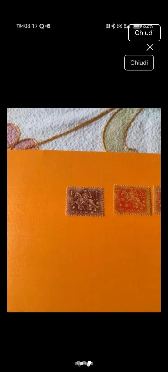 3 Francobolli Portoghesi Anni '60