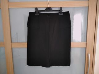 Falda negra invierno Pilar Prieto T.40