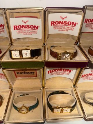 Lotto 18 orologi Ronson funzionanti