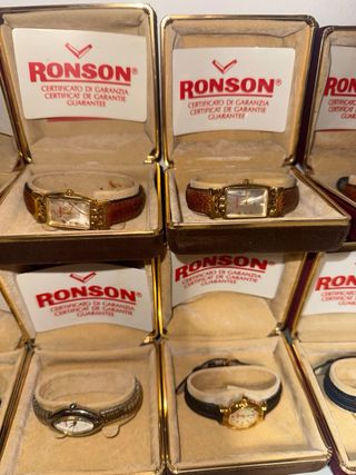 Lotto 18 orologi Ronson funzionanti