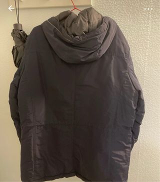 Abrigo Mango XXL Azul Marino Impermeable