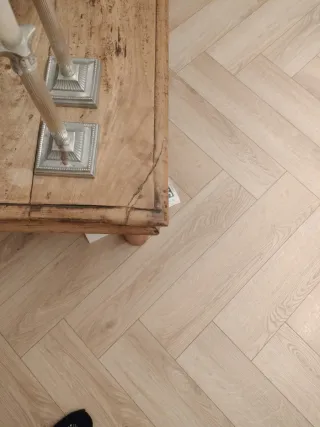 Mesa de centro madera maciza rústica