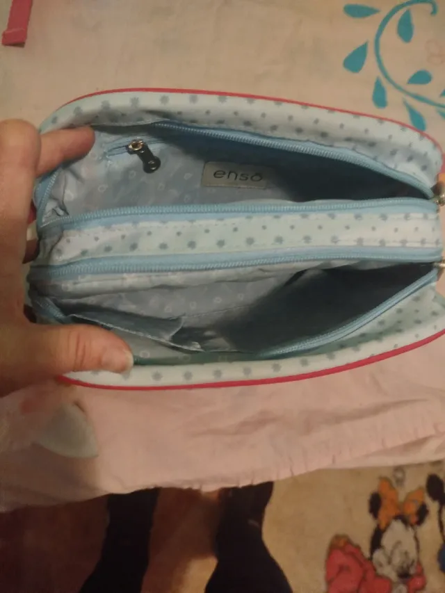 Mochila escolar grande + neceser unicornio