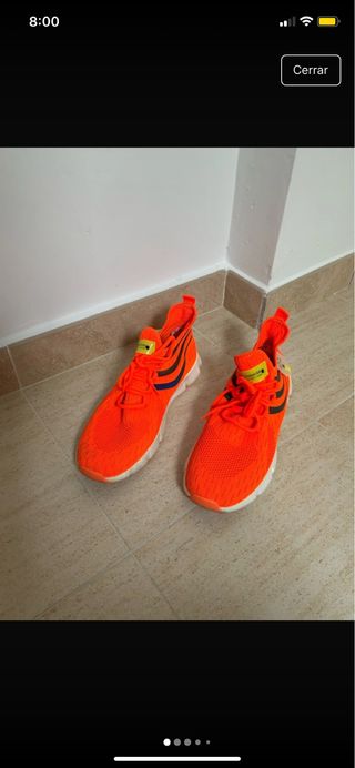 Zapatillas deportivas naranjas