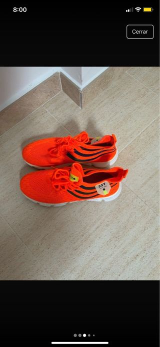Zapatillas deportivas naranjas