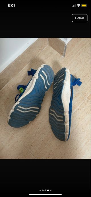 Zapatillas deportivas azules Aliexpress