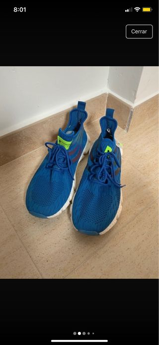 Zapatillas deportivas azules Aliexpress
