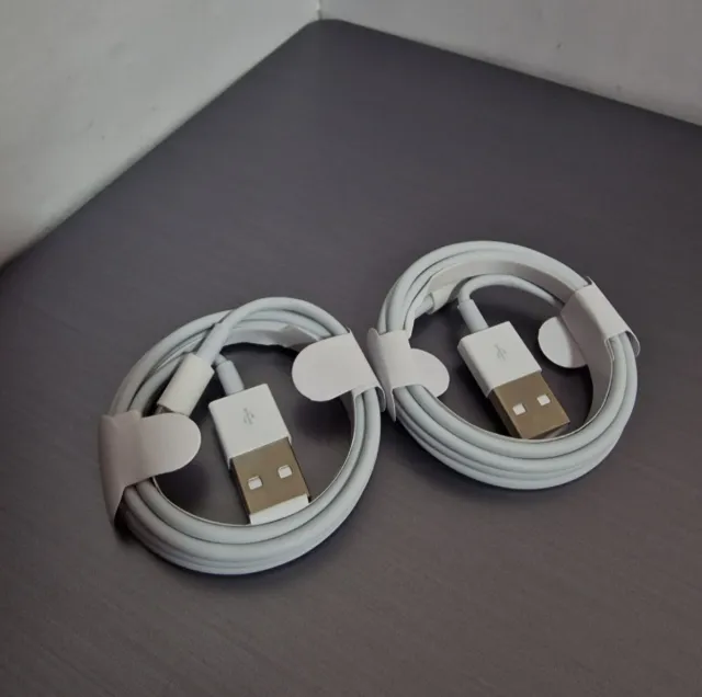2 Cargadores iPhone Originales