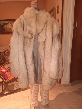 Chaqueta de pelo de zorro