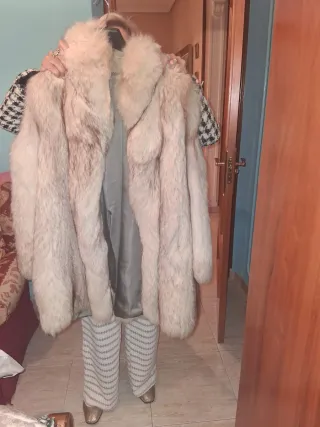 Chaqueta de pelo de zorro