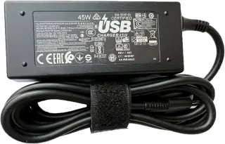 Cargador HP USB C 45W Original Sin Usar