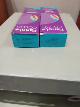 Lote, 2 tintes fanola