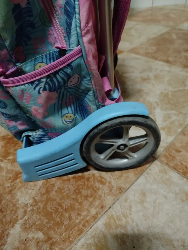 Mochila grande con carro Smile World