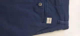 Pepe Jeans Chinos Hombre Talla 32 Azul Marino