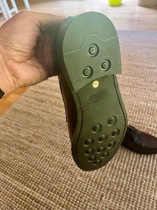 Zapatos Scalpers Burdeos Cordones