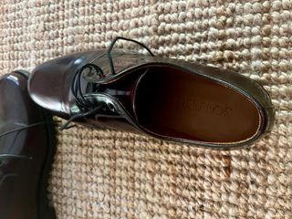 Zapatos Scalpers Burdeos Cordones