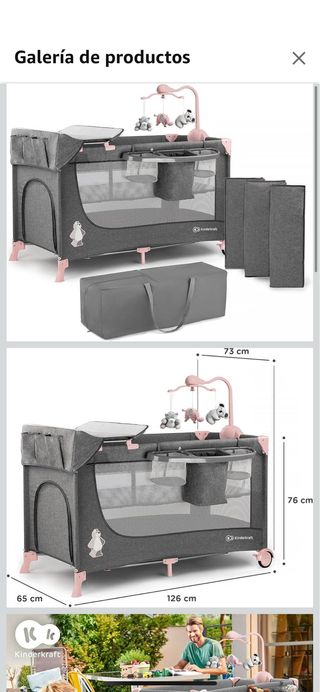 Cuna de viaje Kinderkraft nueva
