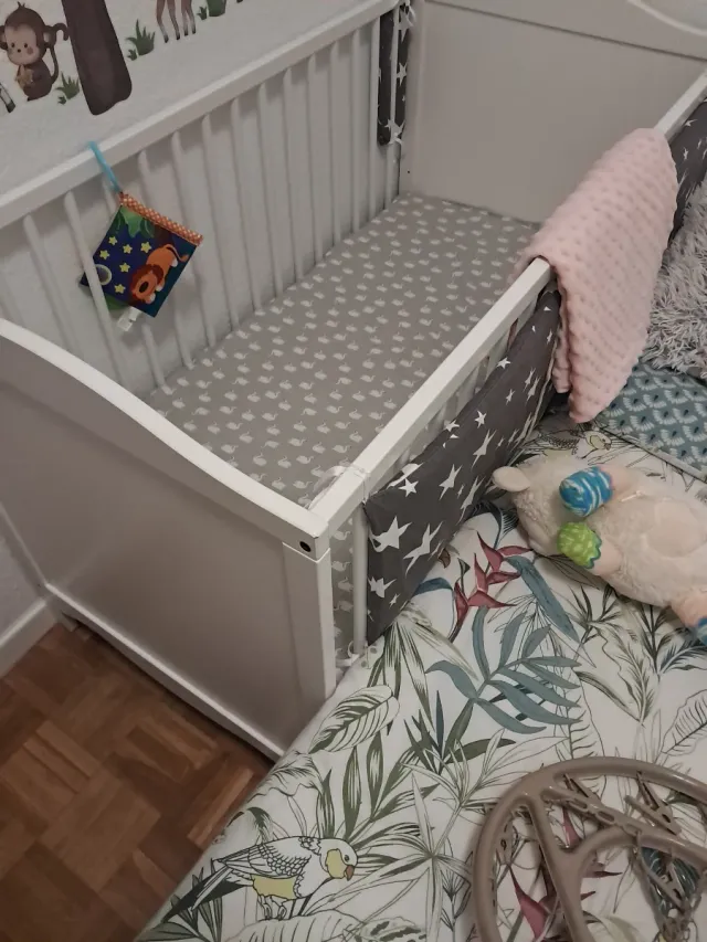 Cuna bebé con colchón