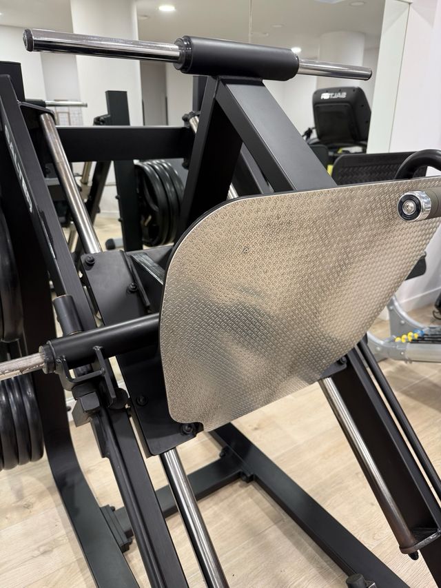 Prensa Inclinada gimnasio Salter 45º con Discos