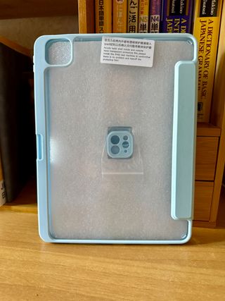 Custodia iPad 11 Azzurra Trasparente