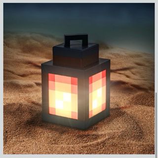 Lámpara Estilo Minecraft RGB