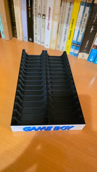 Expositor 30 cartuchos GAMEBOY con funda
