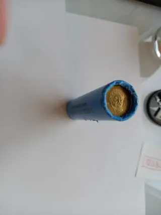 Cartucho 10 céntimos Grecia 2002 sin ceca.