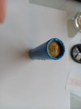 Cartucho 10 céntimos Grecia 2002 sin ceca.