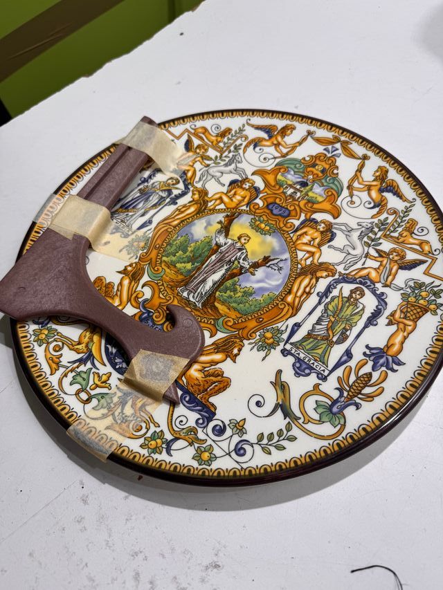 Juego de 2 Platos Decorativos