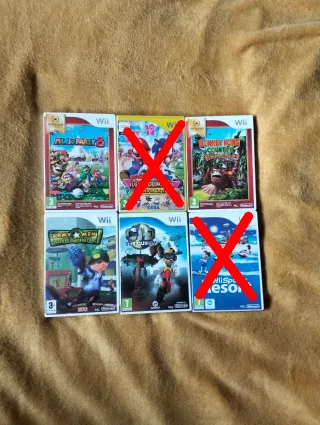 Juegos Nintendo Wii originales