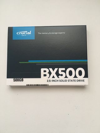 Crucial BX500 500GB SSD Nuevo en Caja