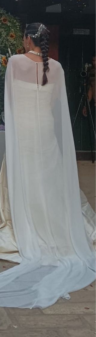 Capa de Novia Blanco roto