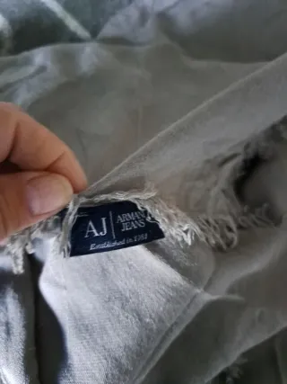 Pañuelo Armani Beige/Verde