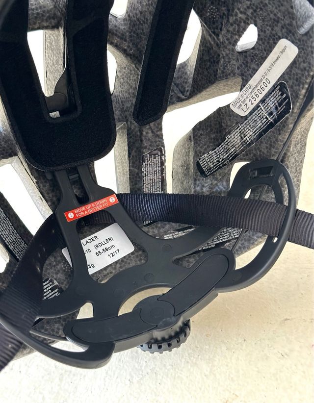 Casco Lazer Roller M cm 55-59 Nero