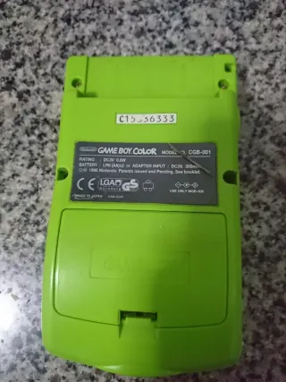 Nintendo Game Boy Color Verde. No suena altavoz