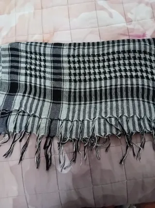 Pashmina uomo scialle a quadri