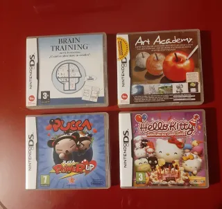 Lote 4 Juegos Nintendo DS