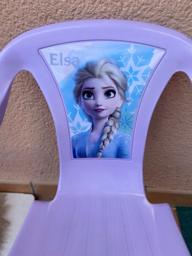 Silla infantil morada Frozen