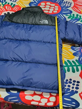The North Face huntress cazadora Plumas Azul y Neg