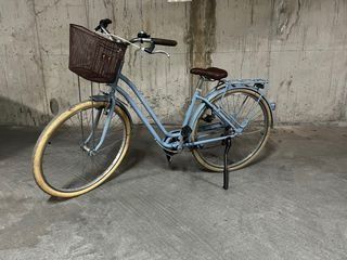 Bicicleta Urbana Elops 520 Azul