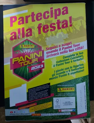 Album Calciatori Panini 2022/2023 Vuoto