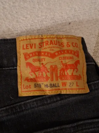 Pantalón Levi's 519 Hi-Ball Negro T27