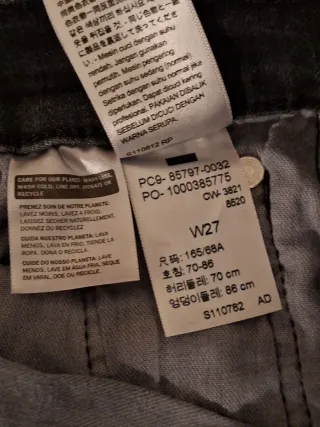 Pantalón Levi's 519 Hi-Ball Negro T27